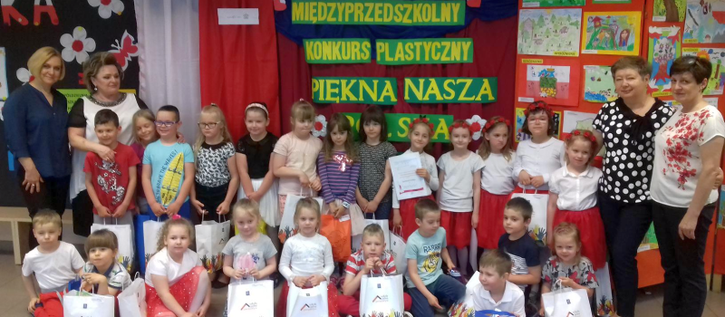 Rozstrzygnięcie Międzyprzedszkolnego Konkursu Plastycznego „Piękna nasza Polska cała”