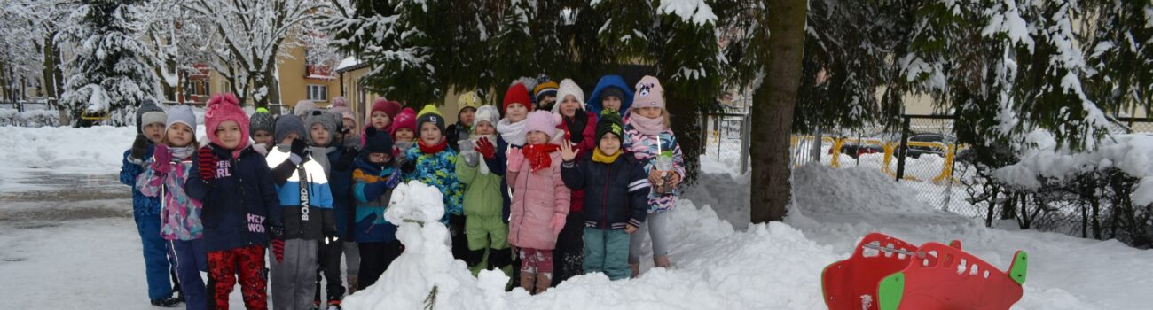 Dzieci lubią zimę