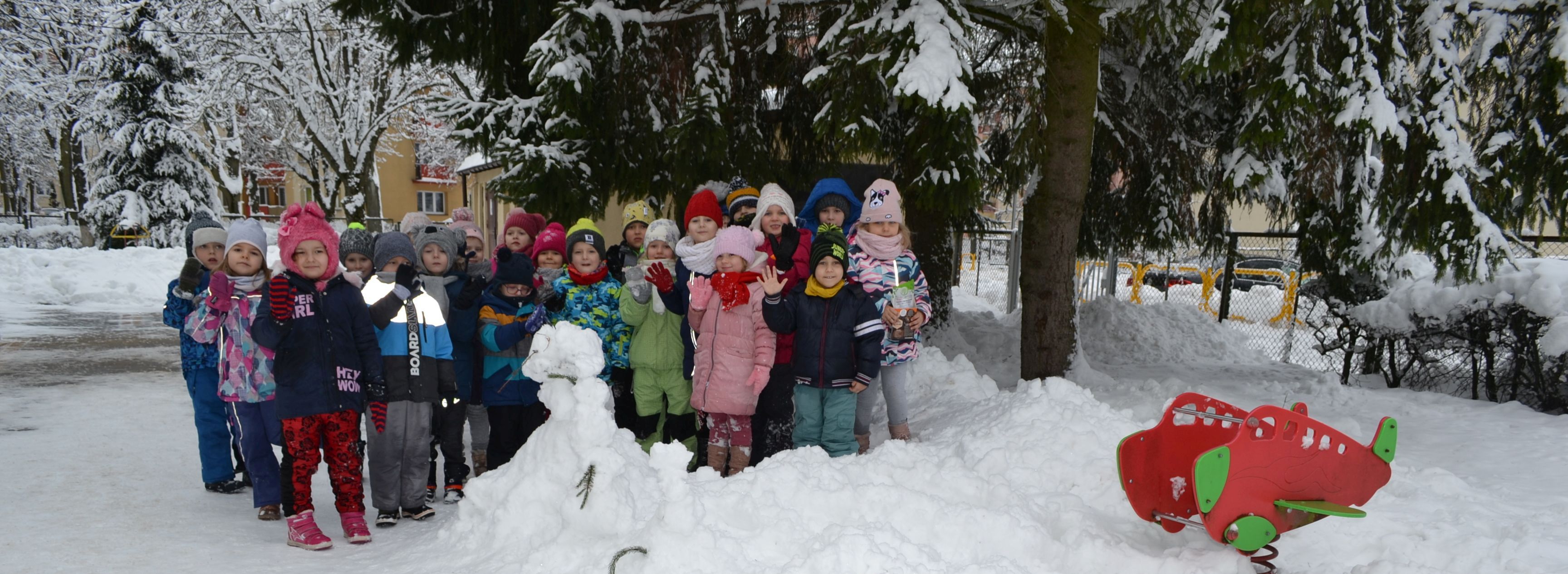 Dzieci lubią zimę